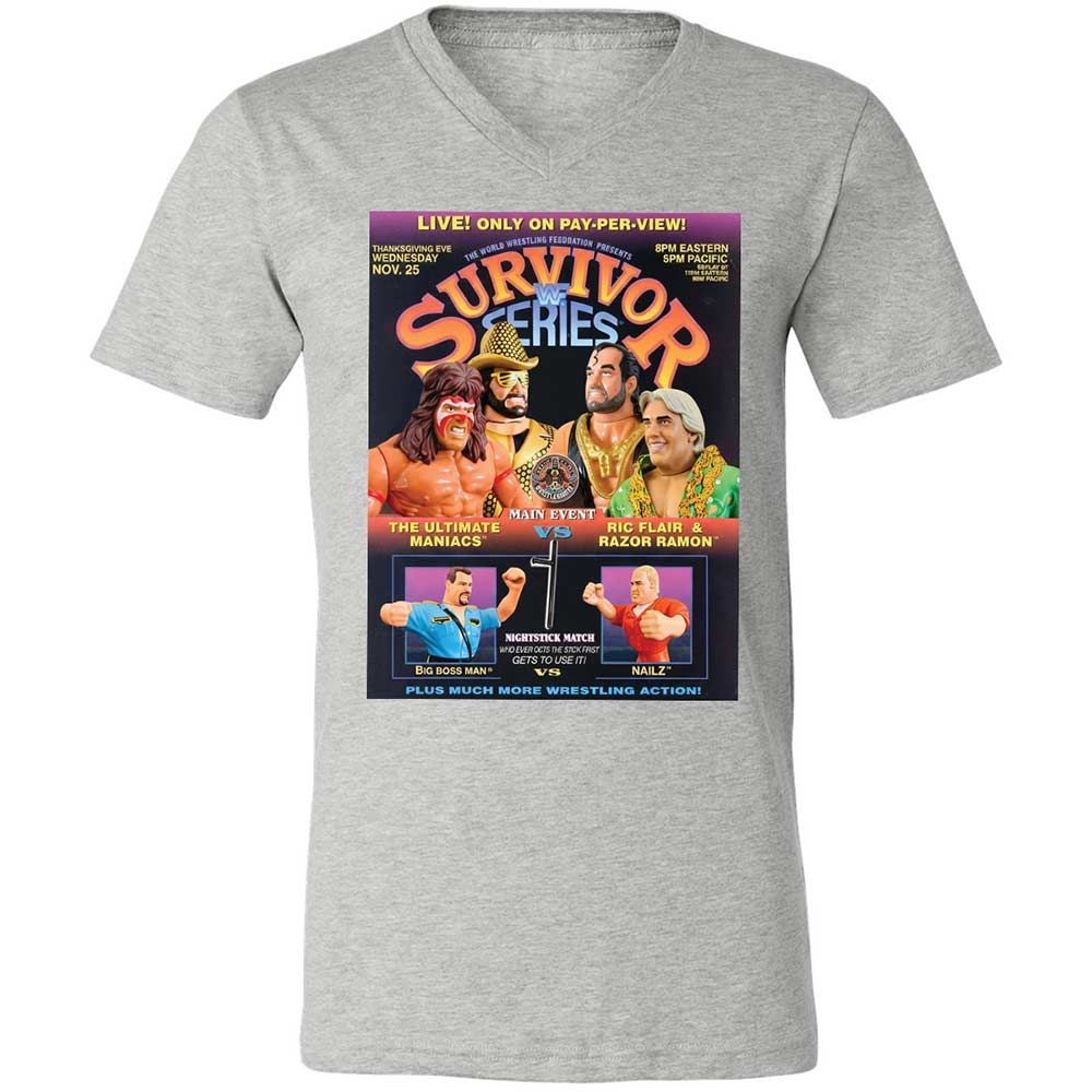 Unisex V-Neck T-Shirt - GNS2FWBD - Athletic Heather - 15