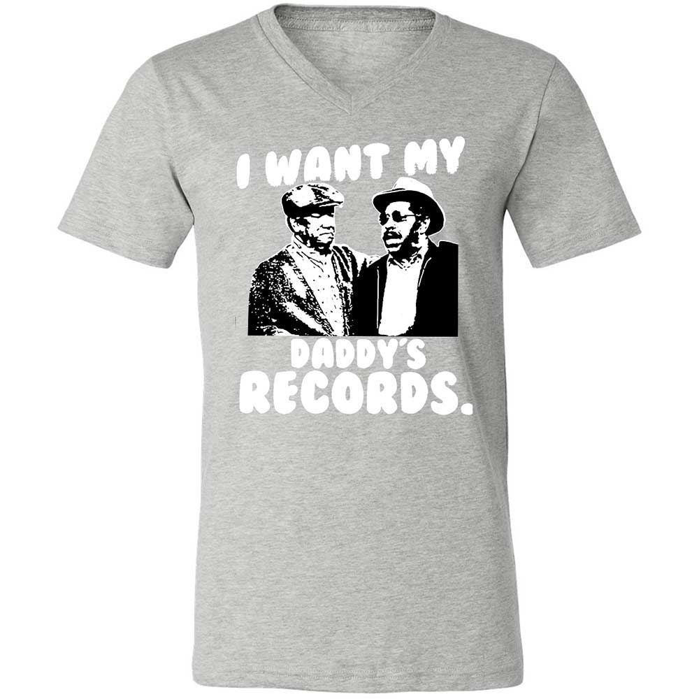 I Want My Daddy's Records - Athletic Heather - 15