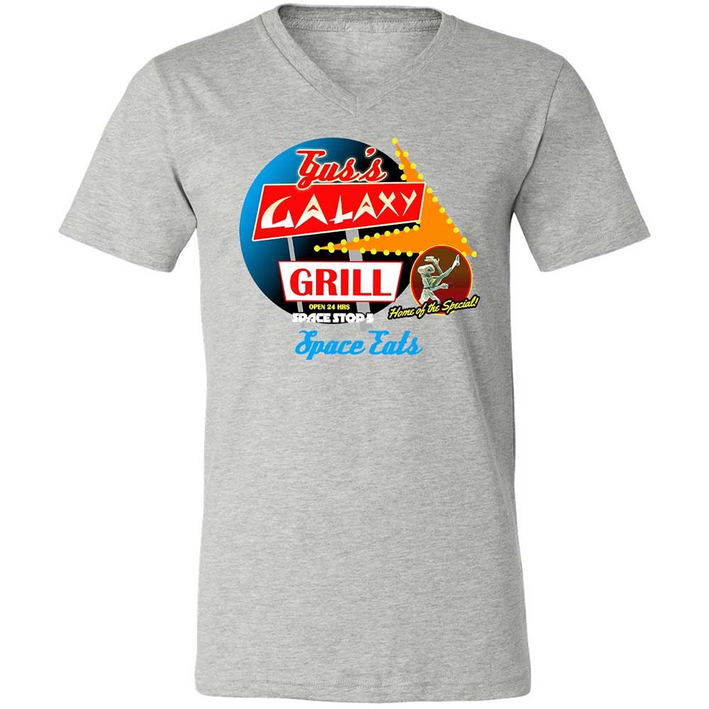 Unisex V-Neck T-Shirt - VYTPTXNE - Athletic Heather - 15