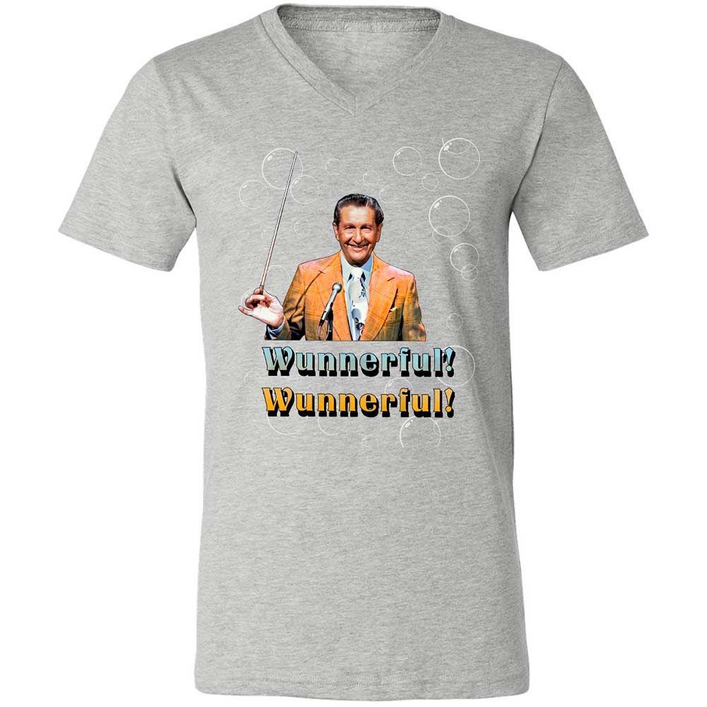 Unisex V-Neck T-Shirt - NH8RQ3TR - Athletic Heather - 15