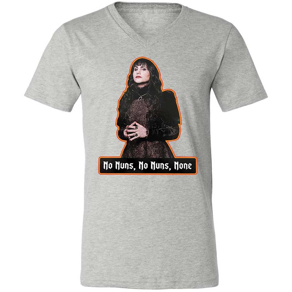 Unisex V-Neck T-Shirt - YUBD1BYZ - Athletic Heather - 15