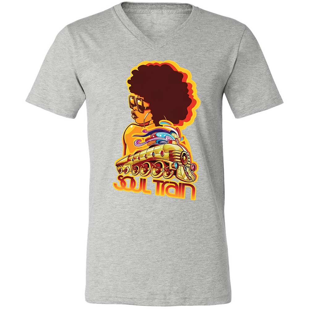 Unisex V-Neck T-Shirt - 6MHRA2ZP - Athletic Heather - 15