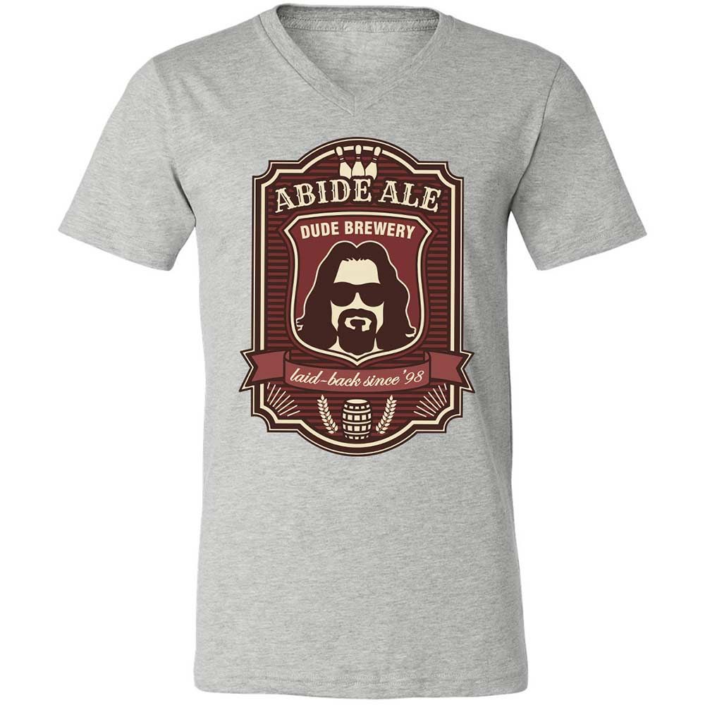 Unisex V-Neck T-Shirt - MR4YS5S8 - Athletic Heather - 15
