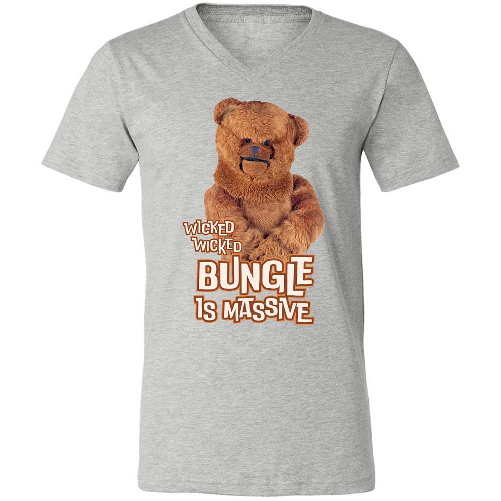 Unisex V-Neck T-Shirt - W3X7QGEV - Athletic Heather - 15