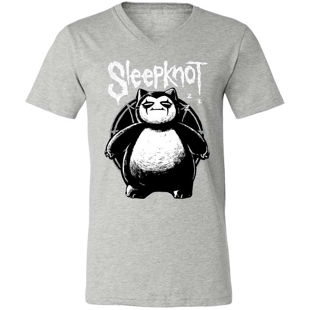 Unisex V-Neck T-Shirt - GTAAJ3J8 - Athletic Heather - 15