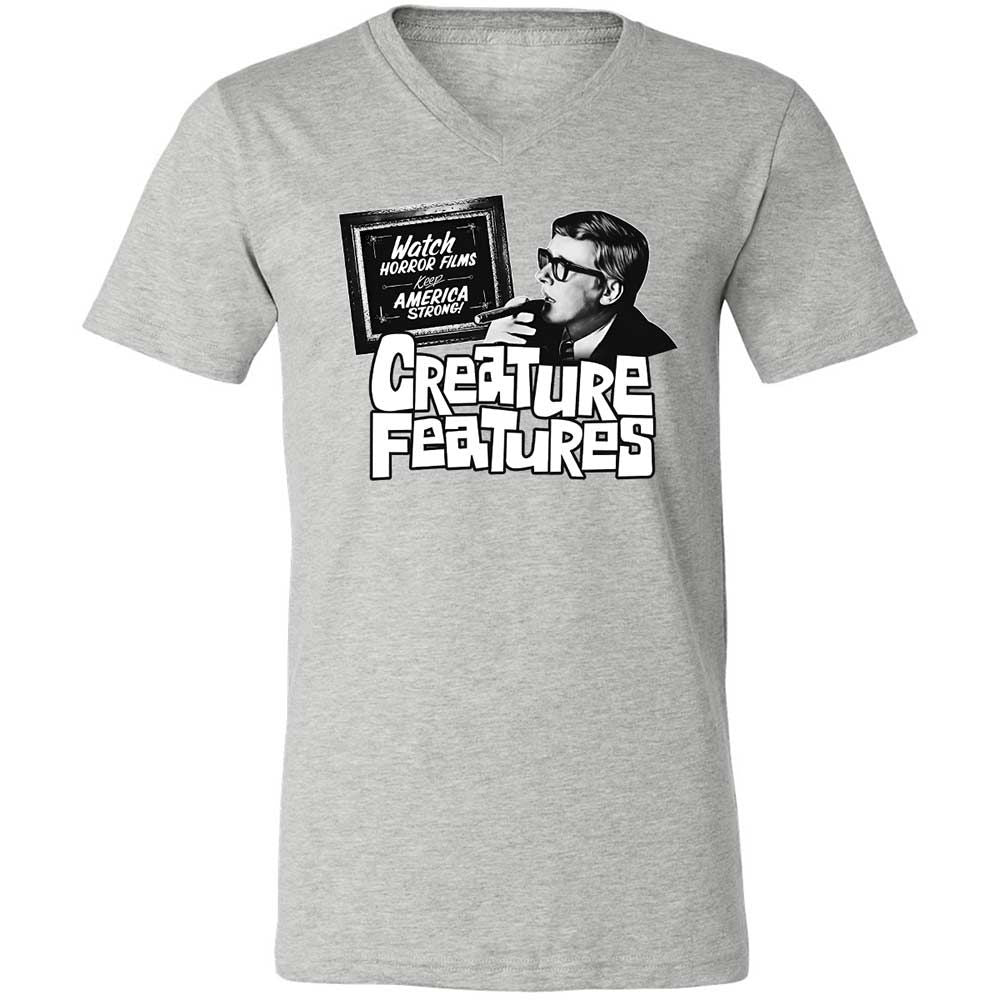 Bob Wilkins Creature Features - Athletic Heather - 15