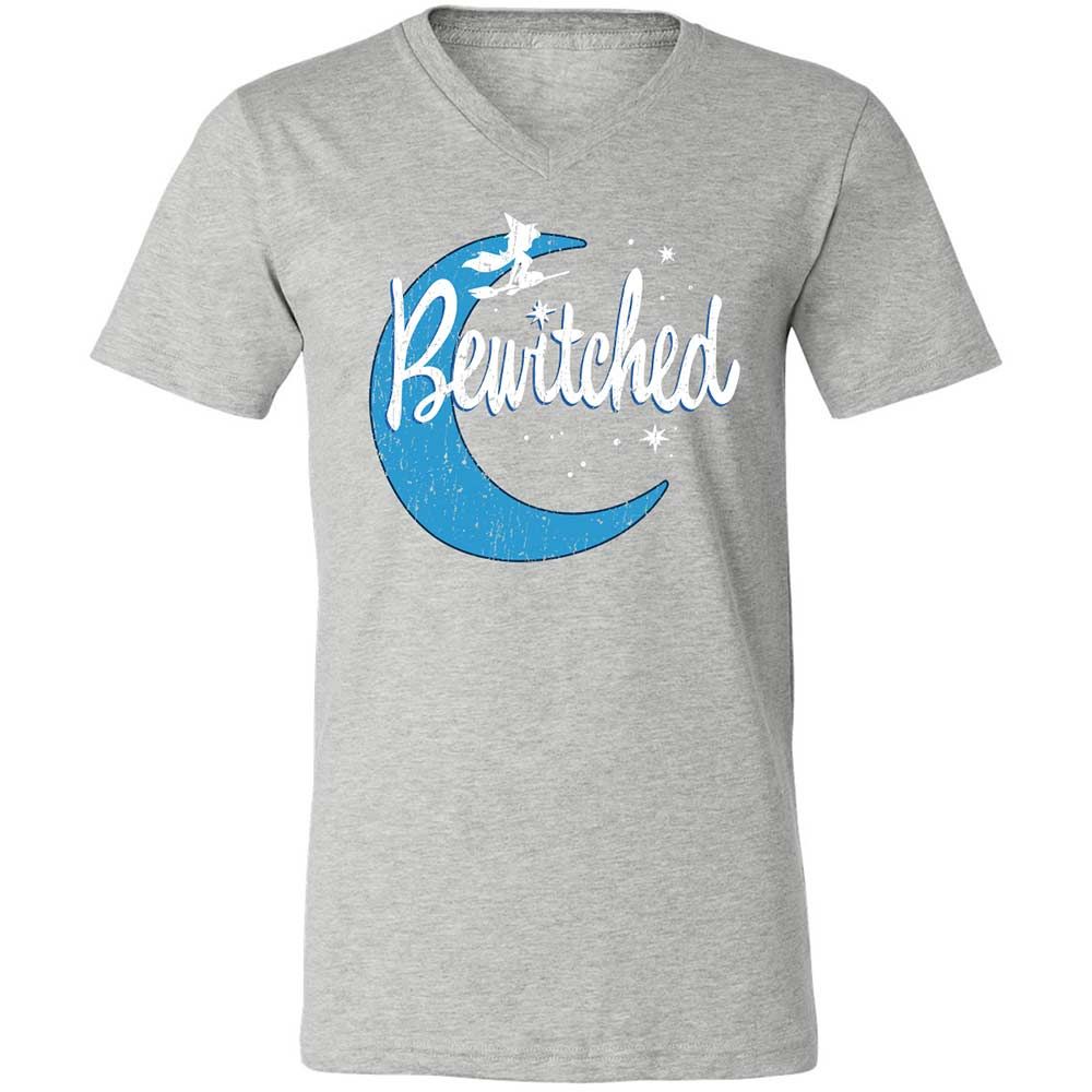 Unisex V-Neck T-Shirt - QC2T2J8J - Athletic Heather - 15