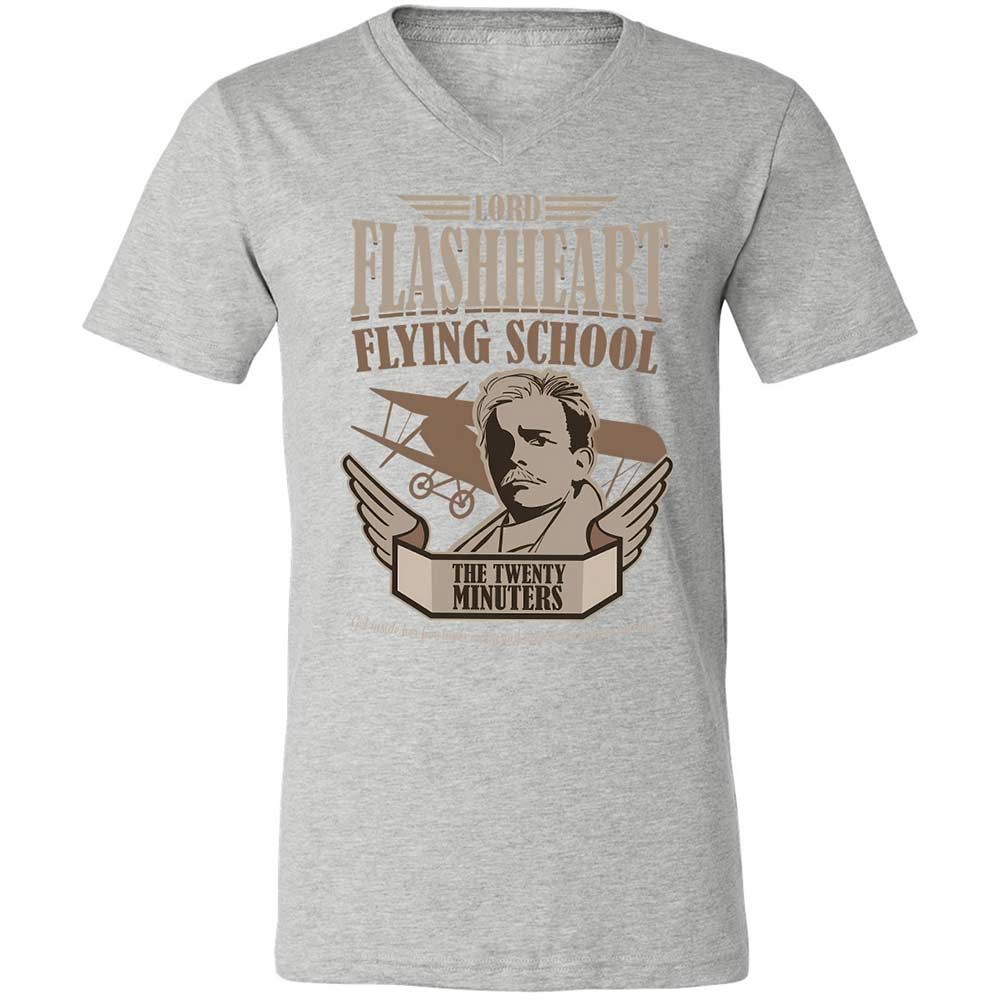 Unisex V-Neck T-Shirt - AAFSB9AT - Athletic Heather - 15