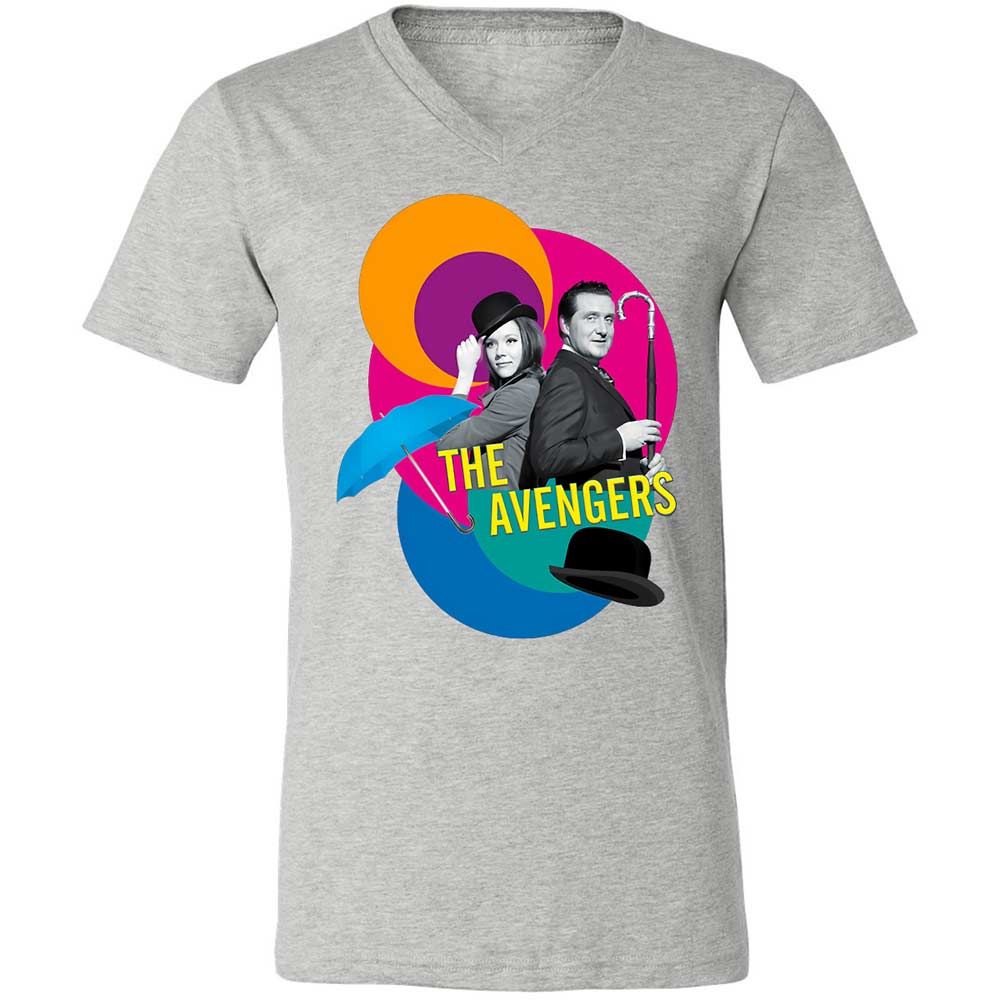 Unisex V-Neck T-Shirt - ZZ2HD8V6 - Athletic Heather - 15
