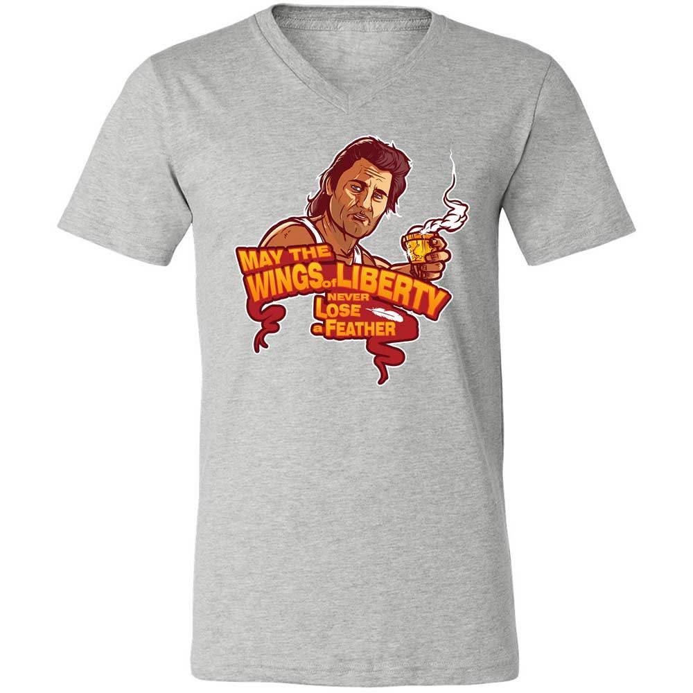 Unisex V-Neck T-Shirt - MK7QBGEW - Athletic Heather - 15