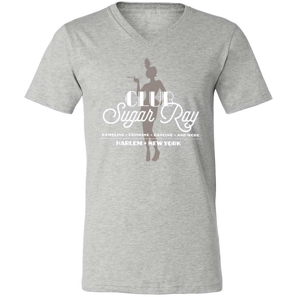 Unisex V-Neck T-Shirt - 6AY31V8V - Athletic Heather - 15