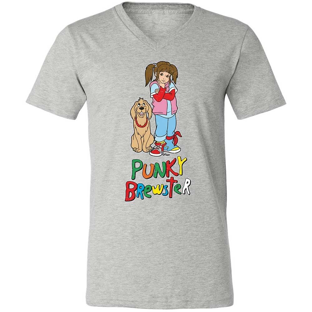 Unisex V-Neck T-Shirt - 37G7L8KB - Athletic Heather - 15