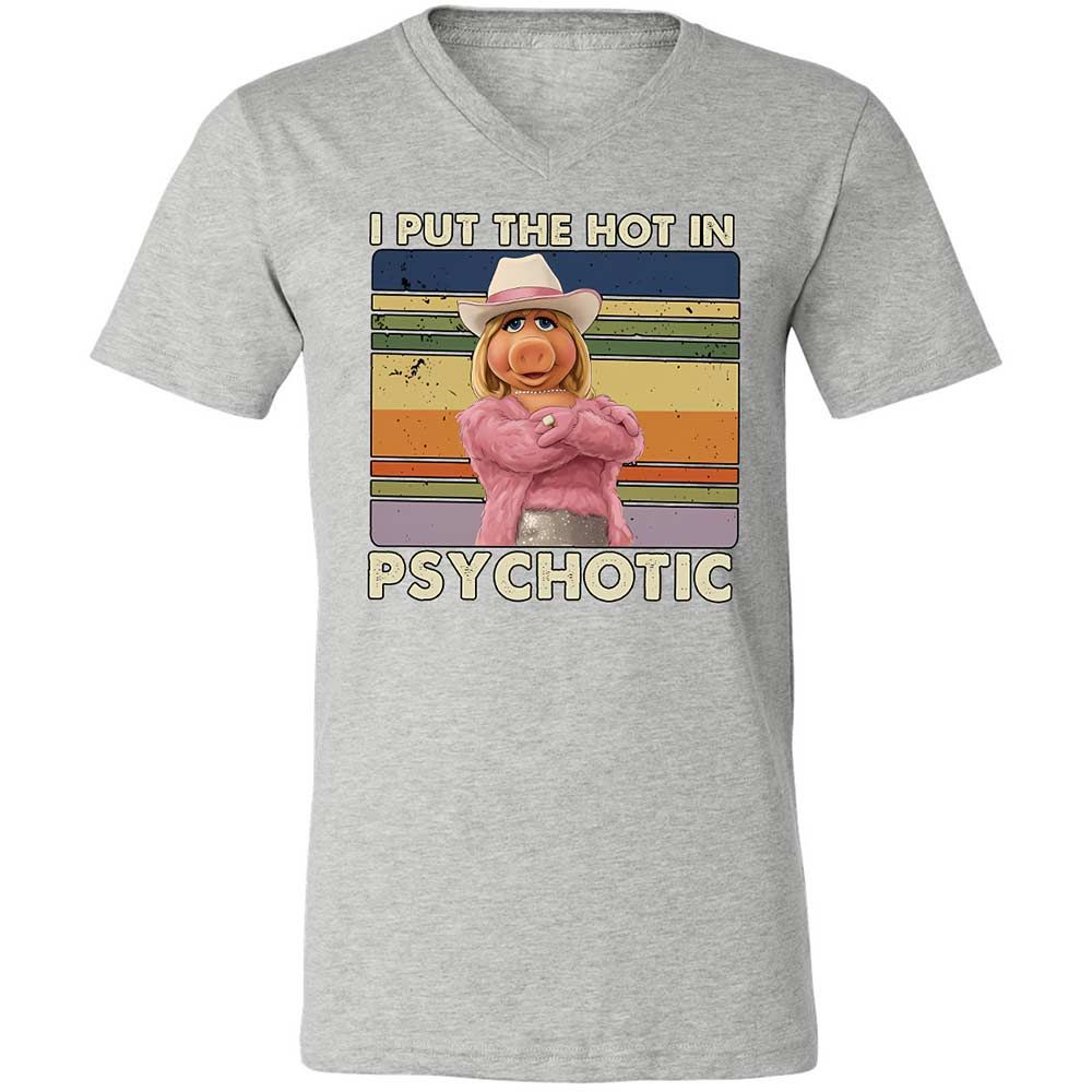 Unisex V-Neck T-Shirt - ESRB6R2T - Athletic Heather - 15