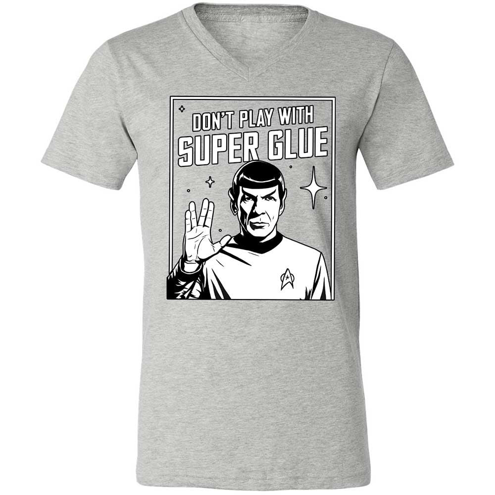 Unisex V-Neck T-Shirt - 9CSFFAAK - Athletic Heather - 15