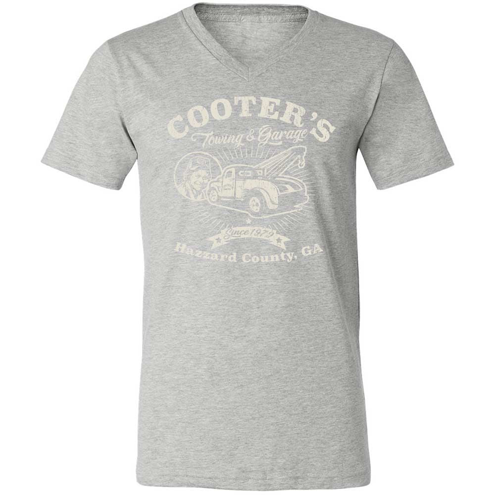 Unisex V-Neck T-Shirt - 6DJLME9A - Athletic Heather - 15