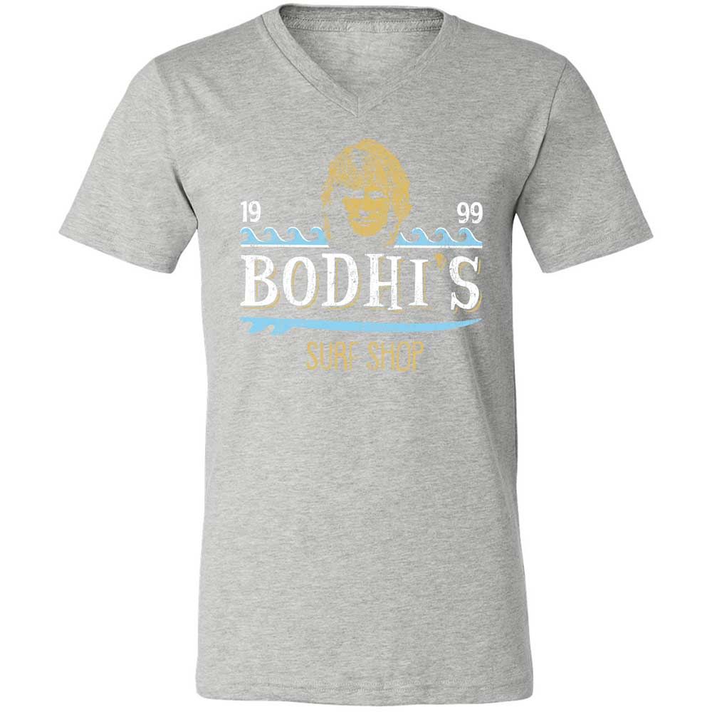 Unisex V-Neck T-Shirt - 1MEY3HEL - Athletic Heather - 15