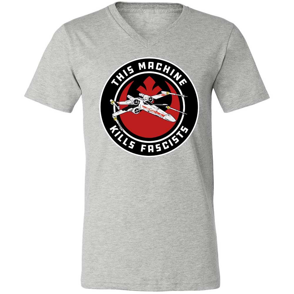 This Machine Kills Fascists - Athletic Heather - 15