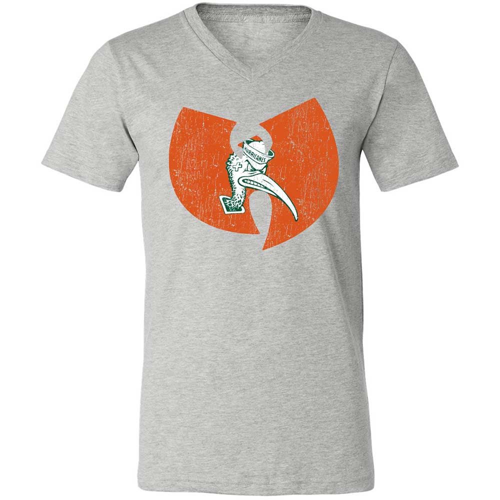 Unisex V-Neck T-Shirt - 664ZFFS9 - Athletic Heather - 15