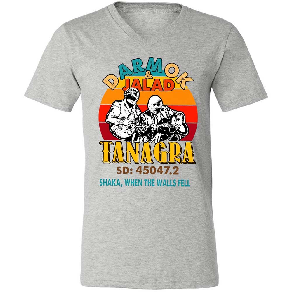 Unisex V-Neck T-Shirt - 6N94R52T - Athletic Heather - 15