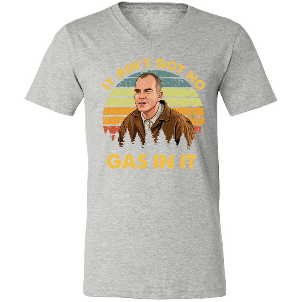 Unisex V-Neck T-Shirt - 4DG7CU7Q - Athletic Heather - 15