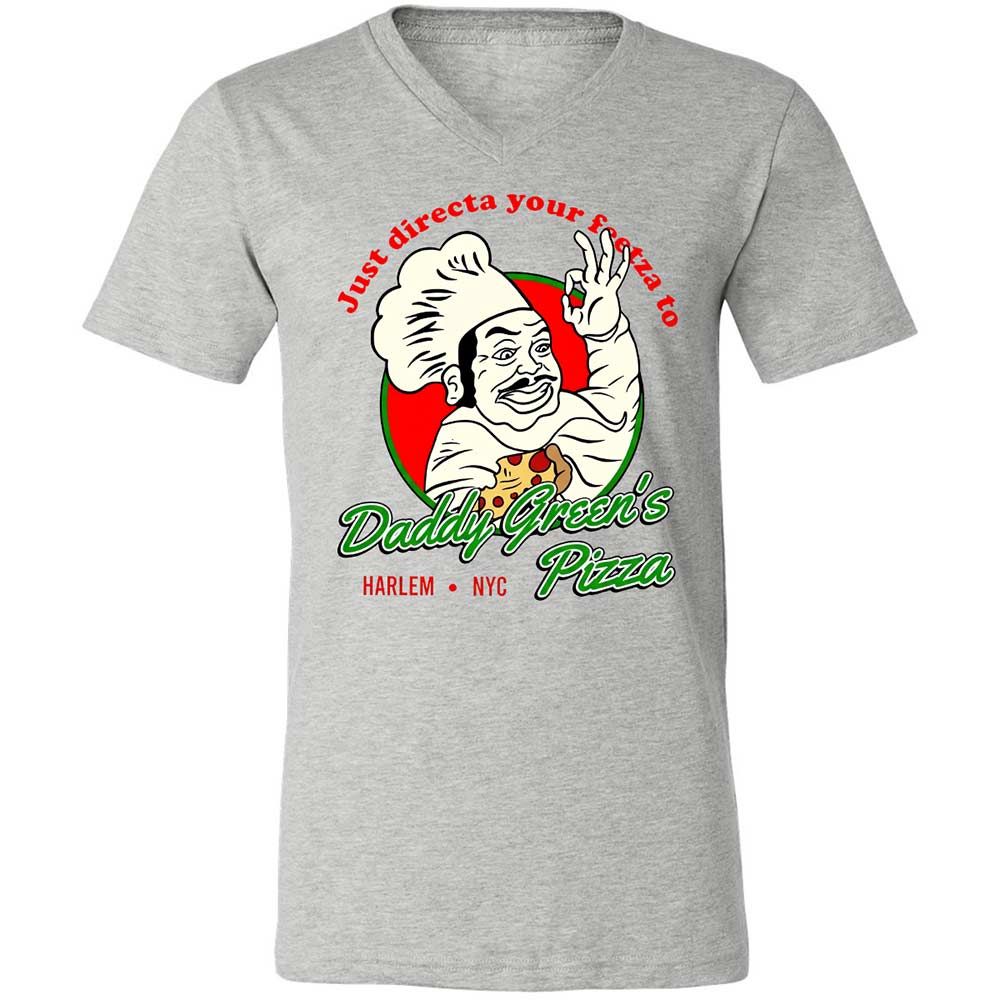 Unisex V-Neck T-Shirt - 7AY1BGVG - Athletic Heather - 15