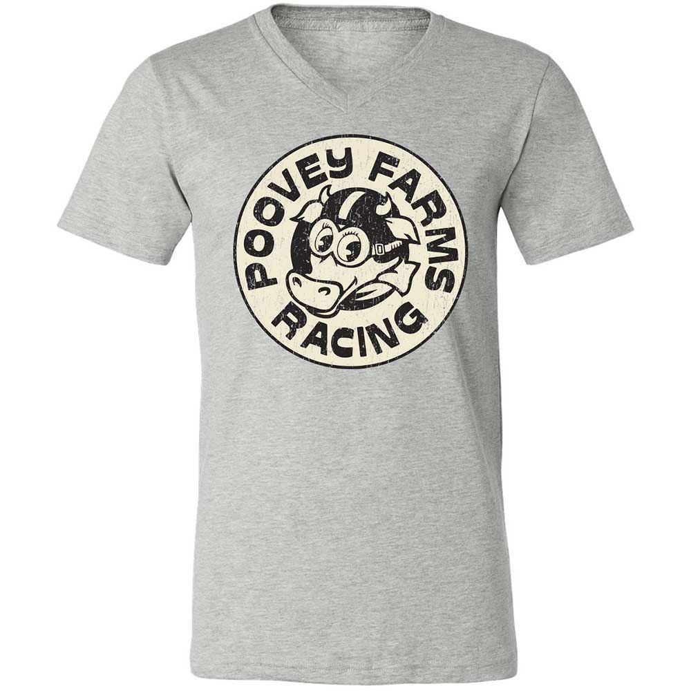 Unisex V-Neck T-Shirt - 3VRTYB4L - Athletic Heather - 15