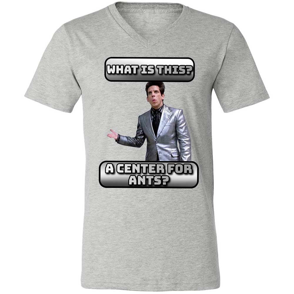 Unisex V-Neck T-Shirt - FKSFQMZ8 - Athletic Heather - 15