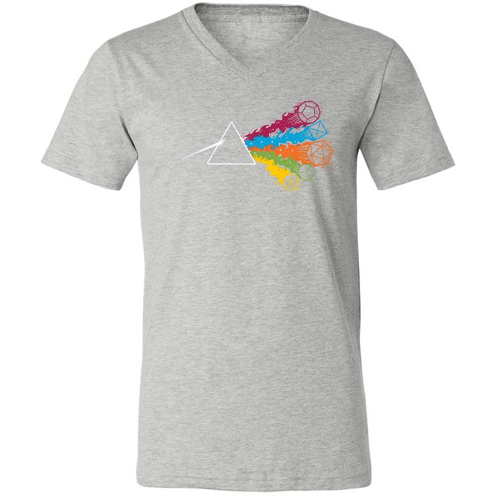 Unisex V-Neck T-Shirt - FLF8HUJN - Athletic Heather - 15
