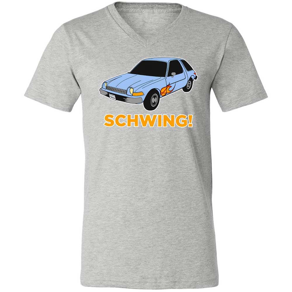 Unisex V-Neck T-Shirt - JB2PHA2D - Athletic Heather - 15