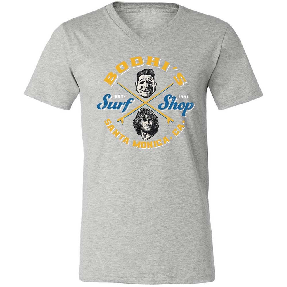 Unisex V-Neck T-Shirt - E9SJ7GZC - Athletic Heather - 15