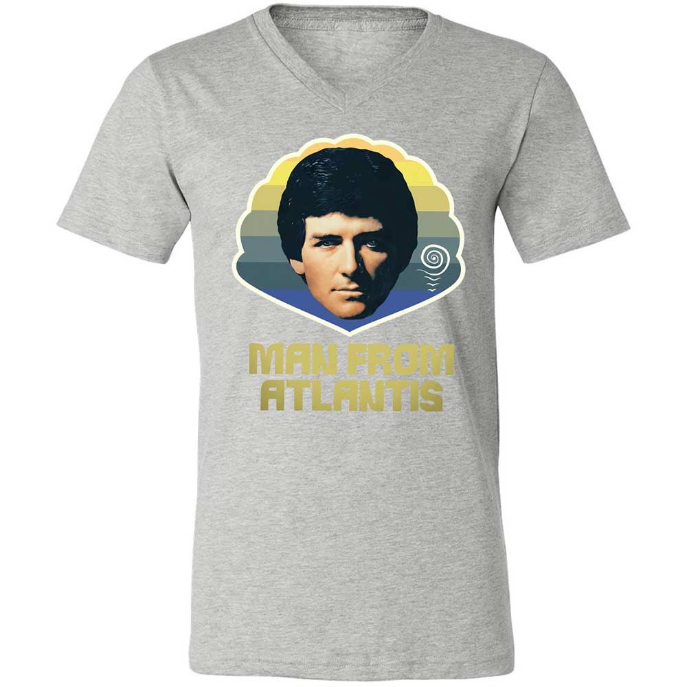 Unisex V-Neck T-Shirt - JCNPE99E - Athletic Heather - 15