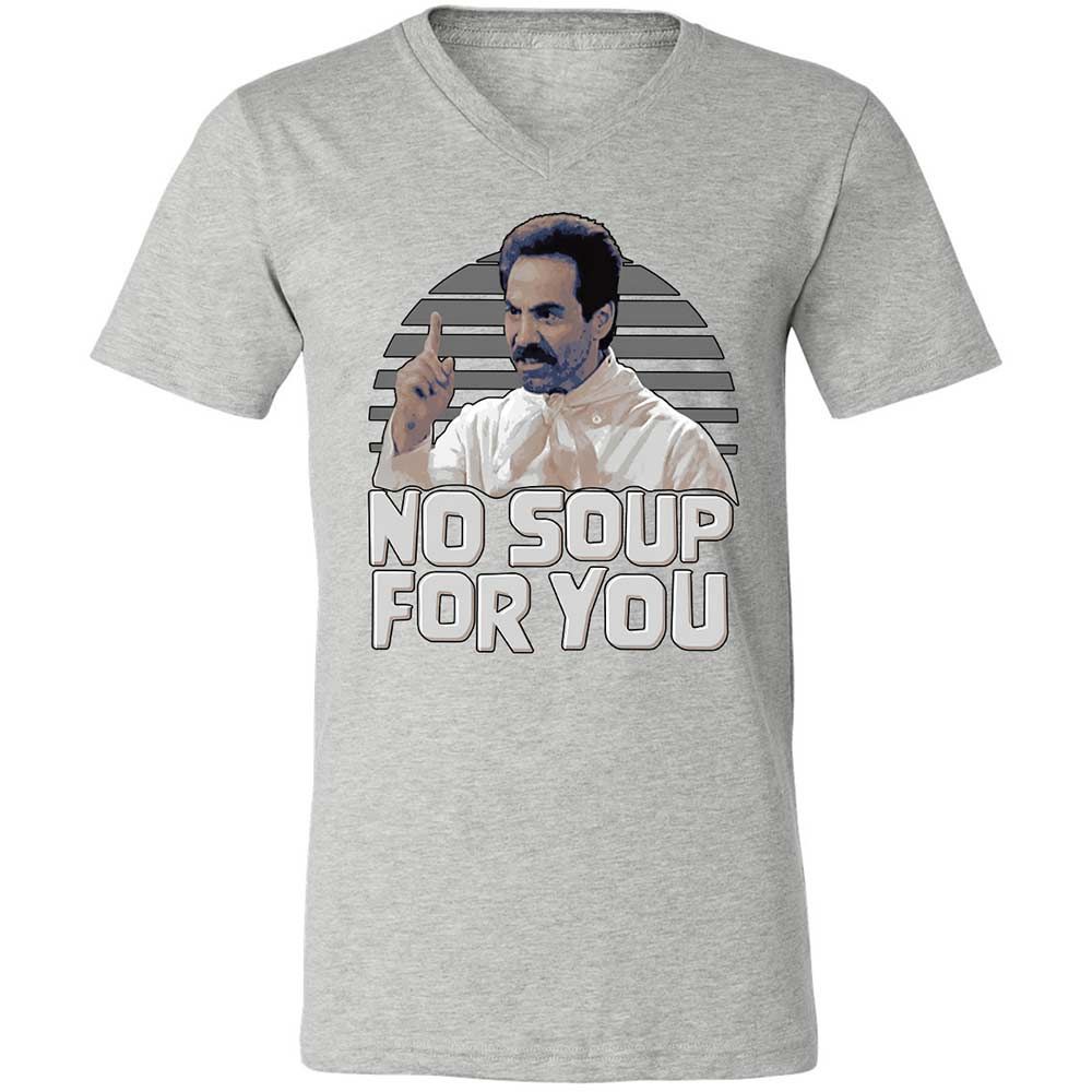 No Soup For You - Athletic Heather - 15