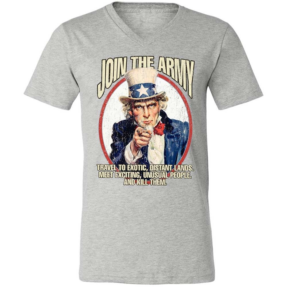 Join The Army - Athletic Heather - 15