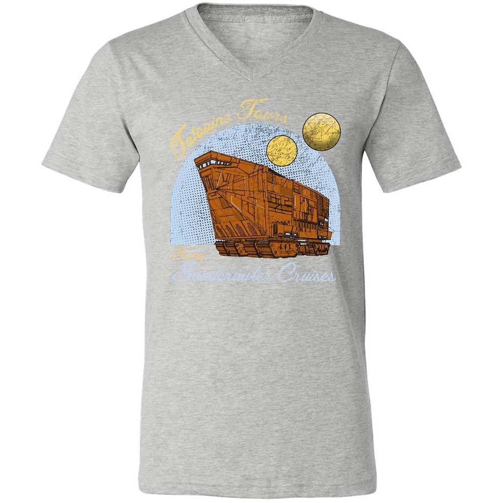 Unisex V-Neck T-Shirt - M2UJ2328 - Athletic Heather - 15