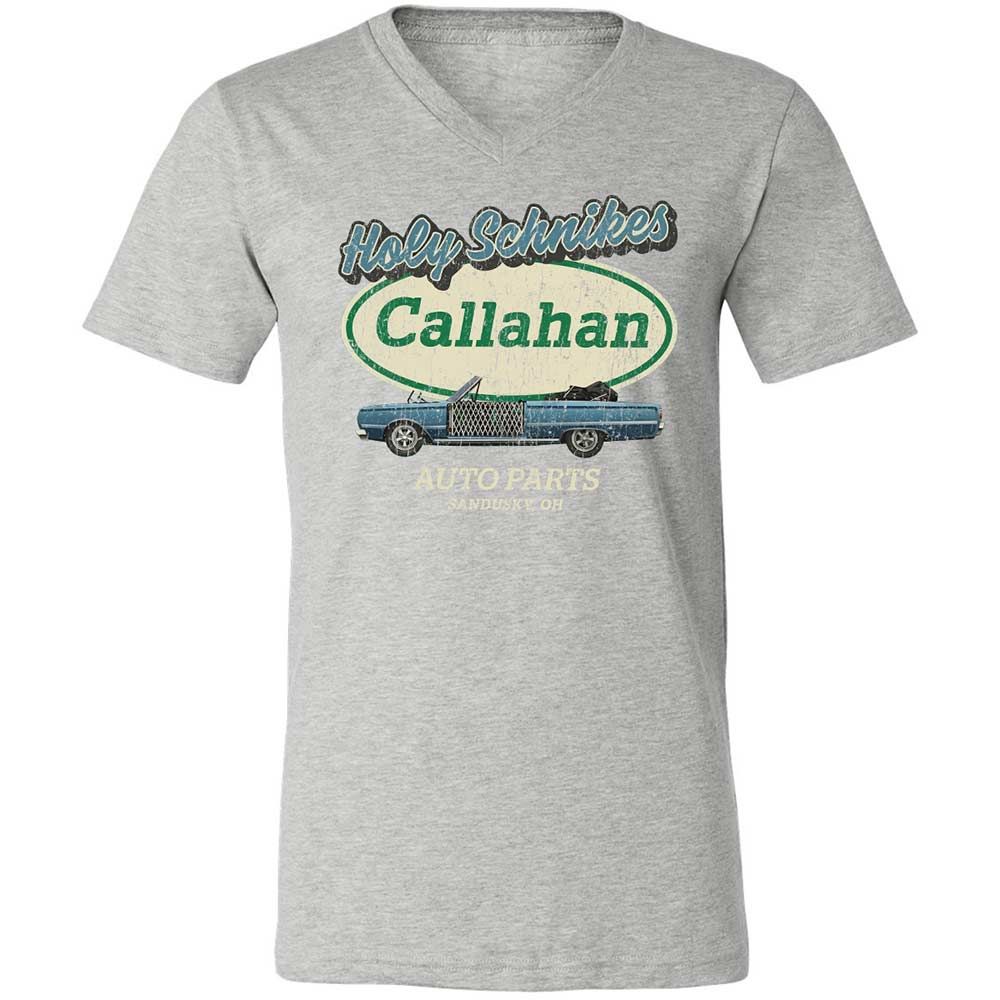 Unisex V-Neck T-Shirt - YF5AFXAS - Athletic Heather - 15