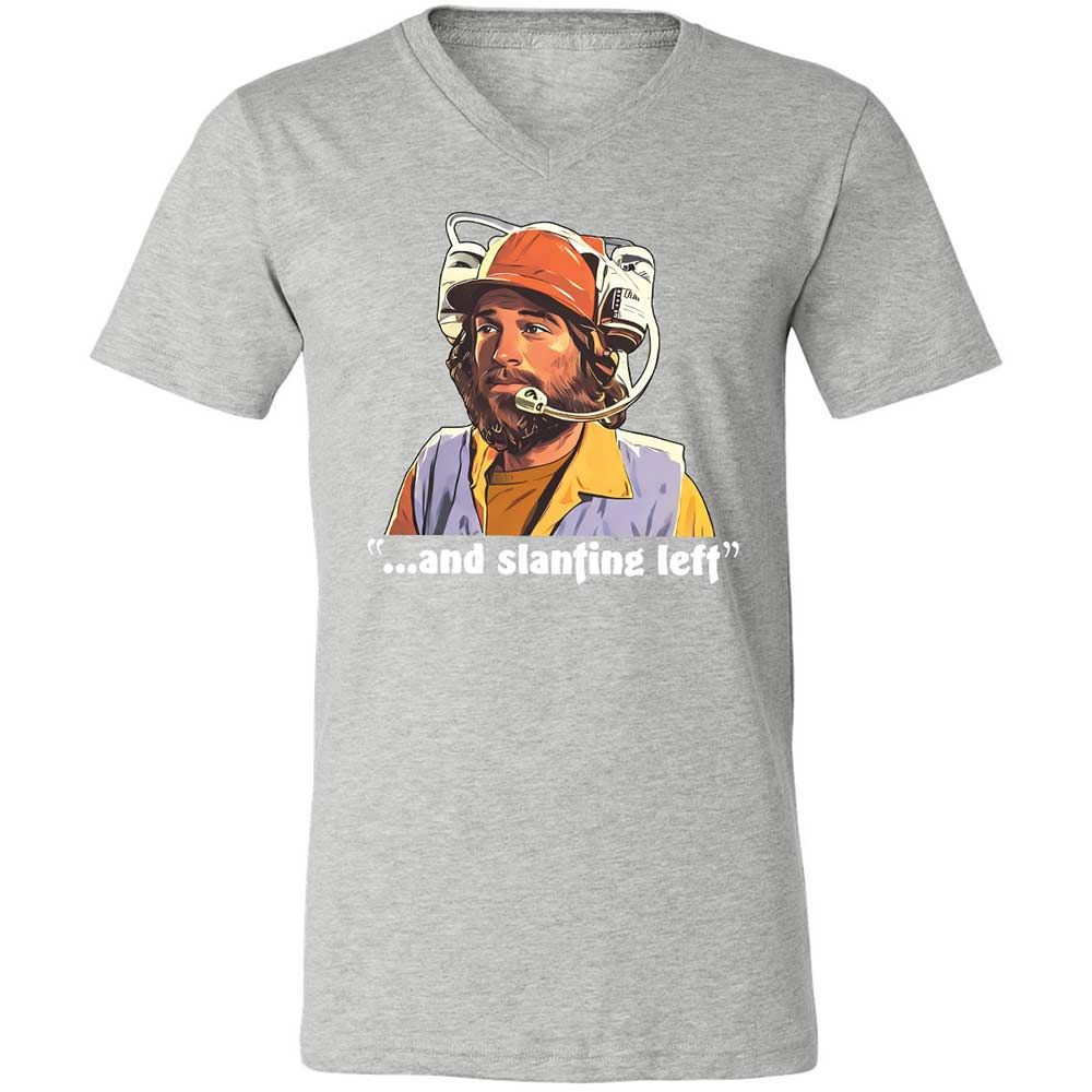 Unisex V-Neck T-Shirt - B9NJBB49 - Athletic Heather - 15