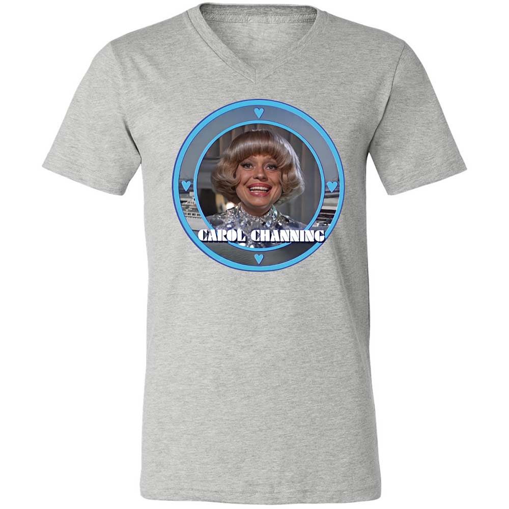 Unisex V-Neck T-Shirt - 54AK2ZTY - Athletic Heather - 15