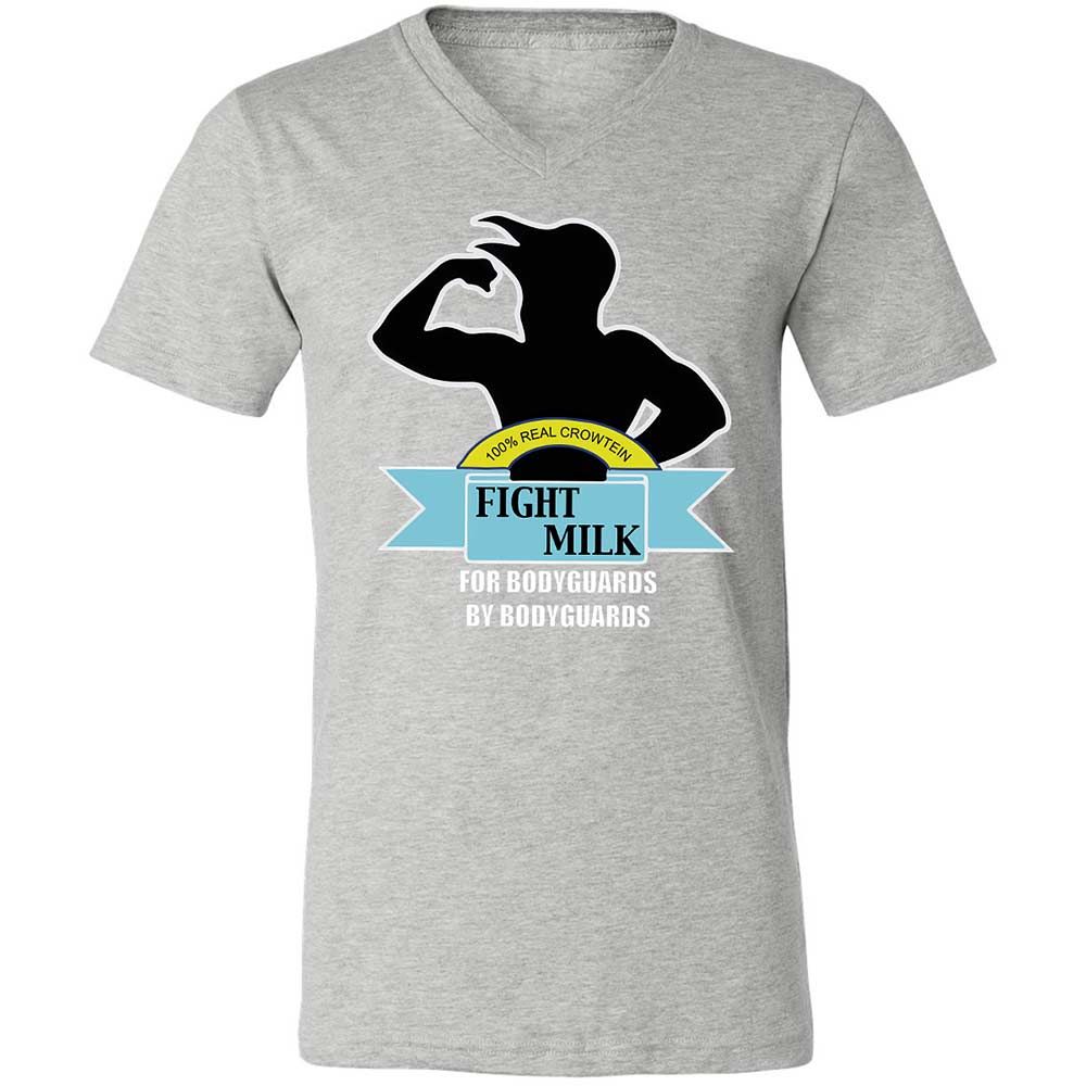 Unisex V-Neck T-Shirt - 6V6AVREN - Athletic Heather - 15