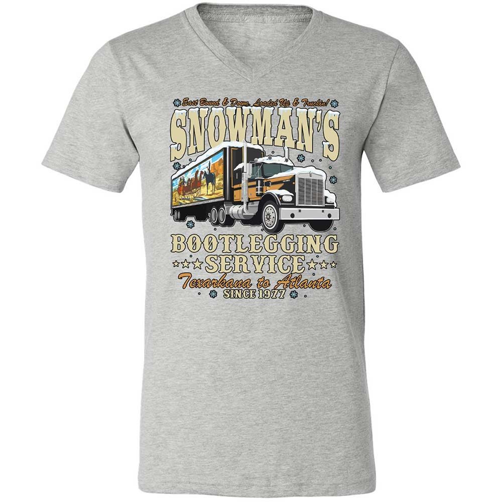Snowman's Bootlegging Service - Athletic Heather - 15