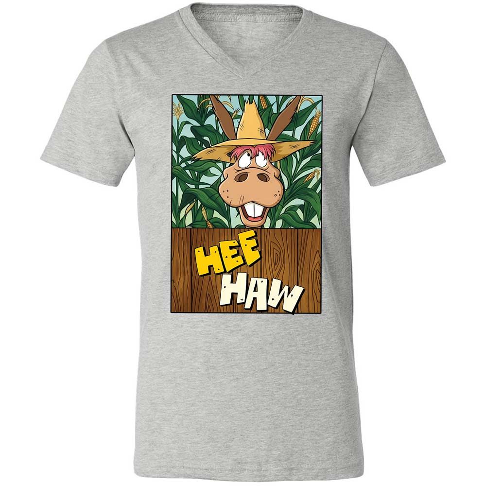Unisex V-Neck T-Shirt - Z6A4QTDY - Athletic Heather - 15