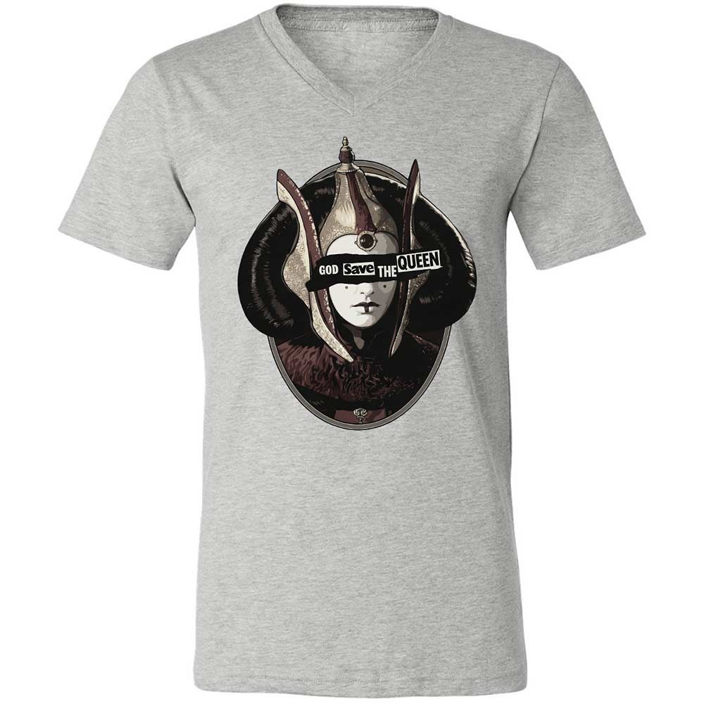 Unisex V-Neck T-Shirt - 2SYB9ULB - Athletic Heather - 15