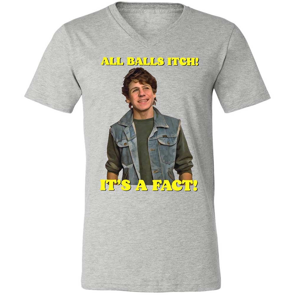 Unisex V-Neck T-Shirt - P29SQRUD - Athletic Heather - 15