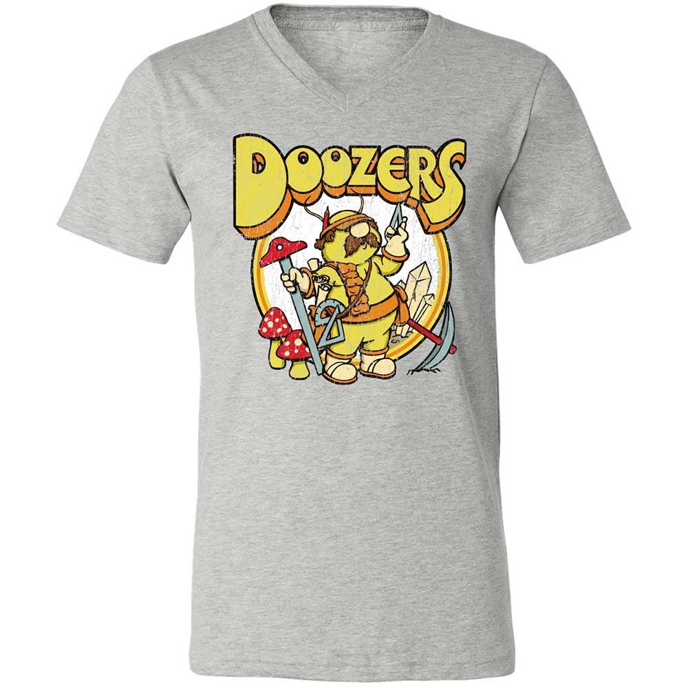 Unisex V-Neck T-Shirt - KM9LWY4G - Athletic Heather - 15