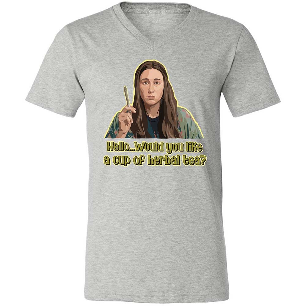 Unisex V-Neck T-Shirt - 4SX9HCXE - Athletic Heather - 15