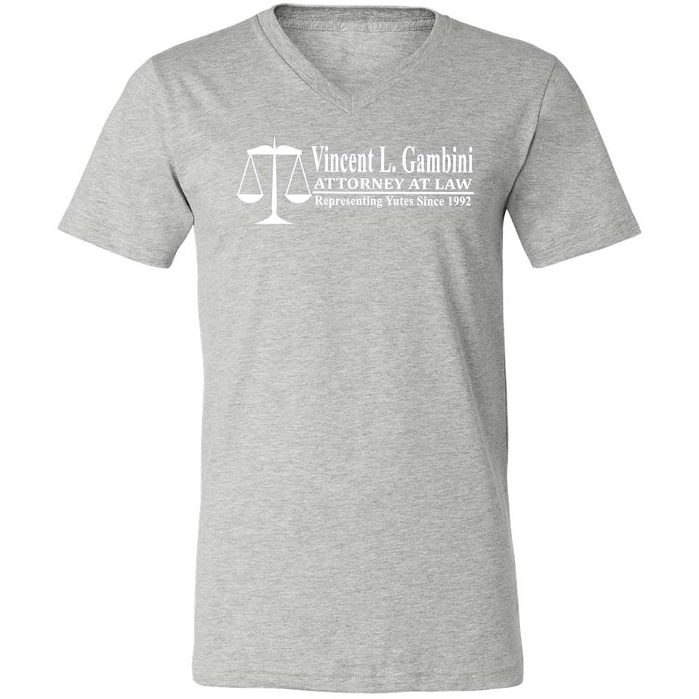 Unisex V-Neck T-Shirt - UN5WVF4K - Athletic Heather - 15