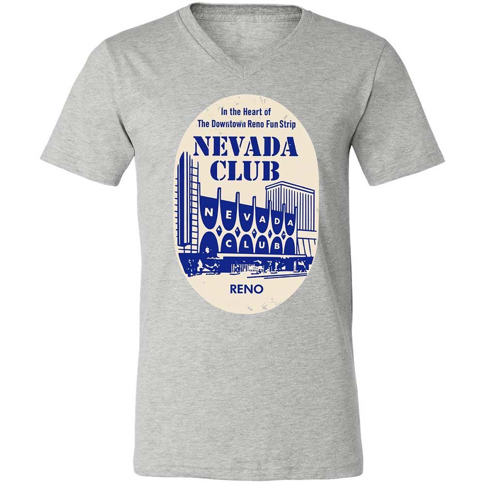 Unisex V-Neck T-Shirt - YMDK1FYG - Athletic Heather - 15