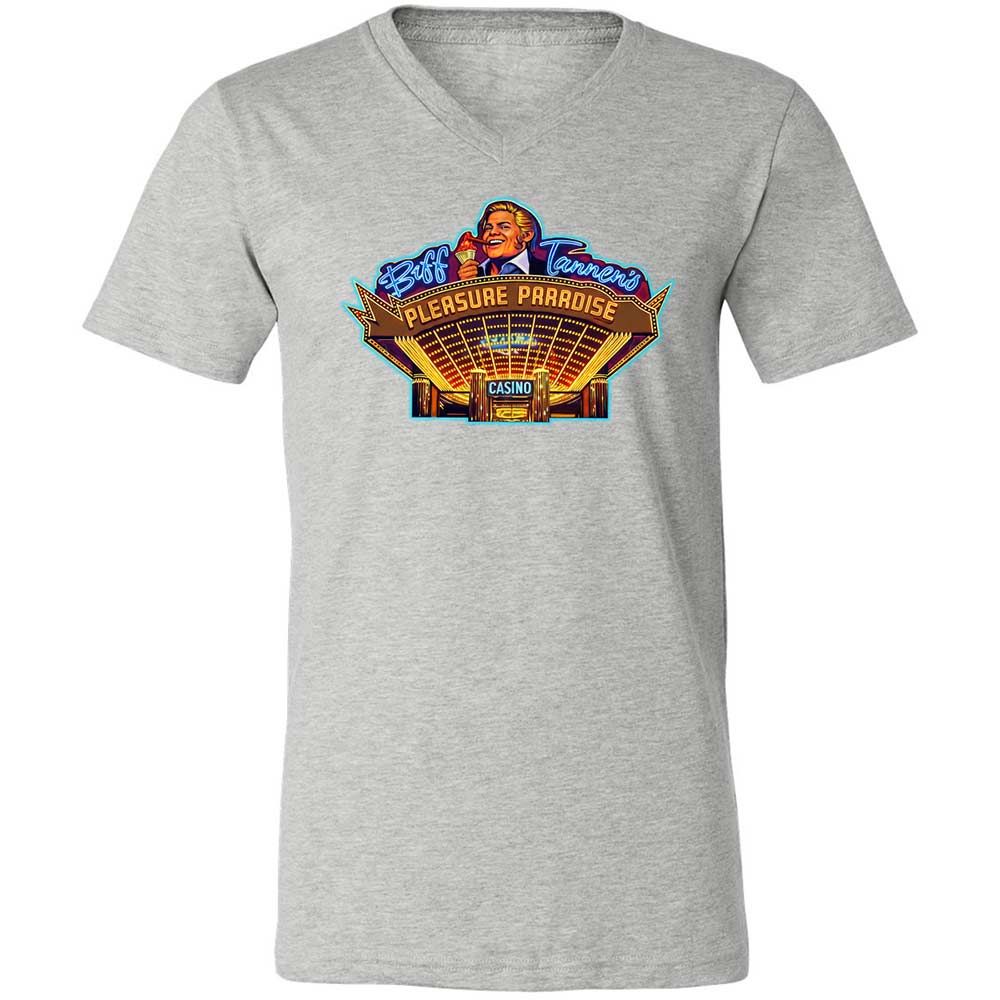 Unisex V-Neck T-Shirt - 4ABQP2TD - Athletic Heather - 15