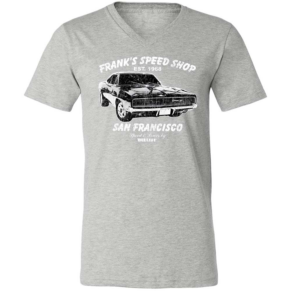 Unisex V-Neck T-Shirt - RE55QE9W - Athletic Heather - 15