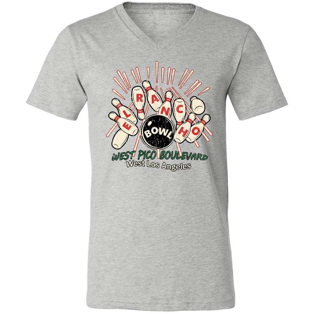 Unisex V-Neck T-Shirt - C5VAMVBX - Athletic Heather - 15