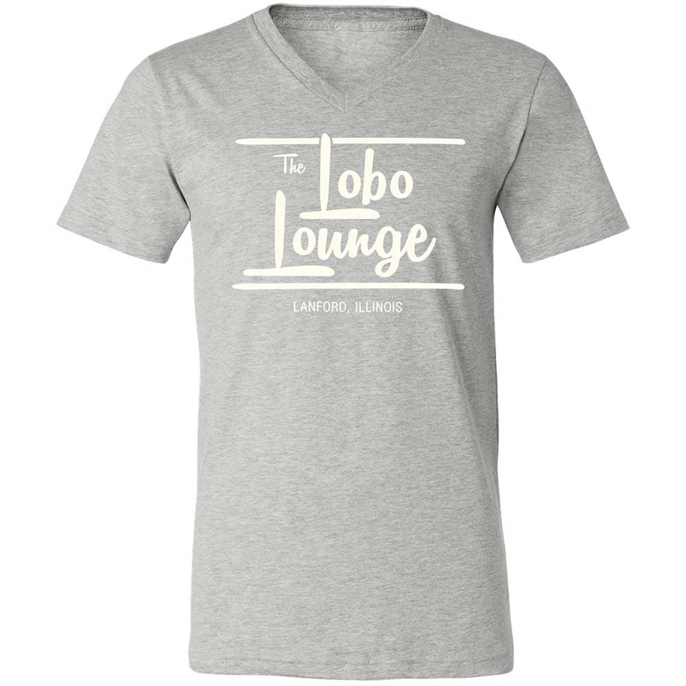 Unisex V-Neck T-Shirt - 6RTNLUAR - Athletic Heather - 15